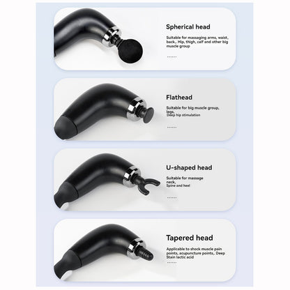 Electric Massage Hammer Home Handheld Smart Curved Hook Fascia Gun Back Artifact Electric Fascia Gu 4