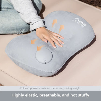 BISINNA Inflatable Camping Pillow  Ultralight Travel Air Pillow For Neck  Lumbar Support 3