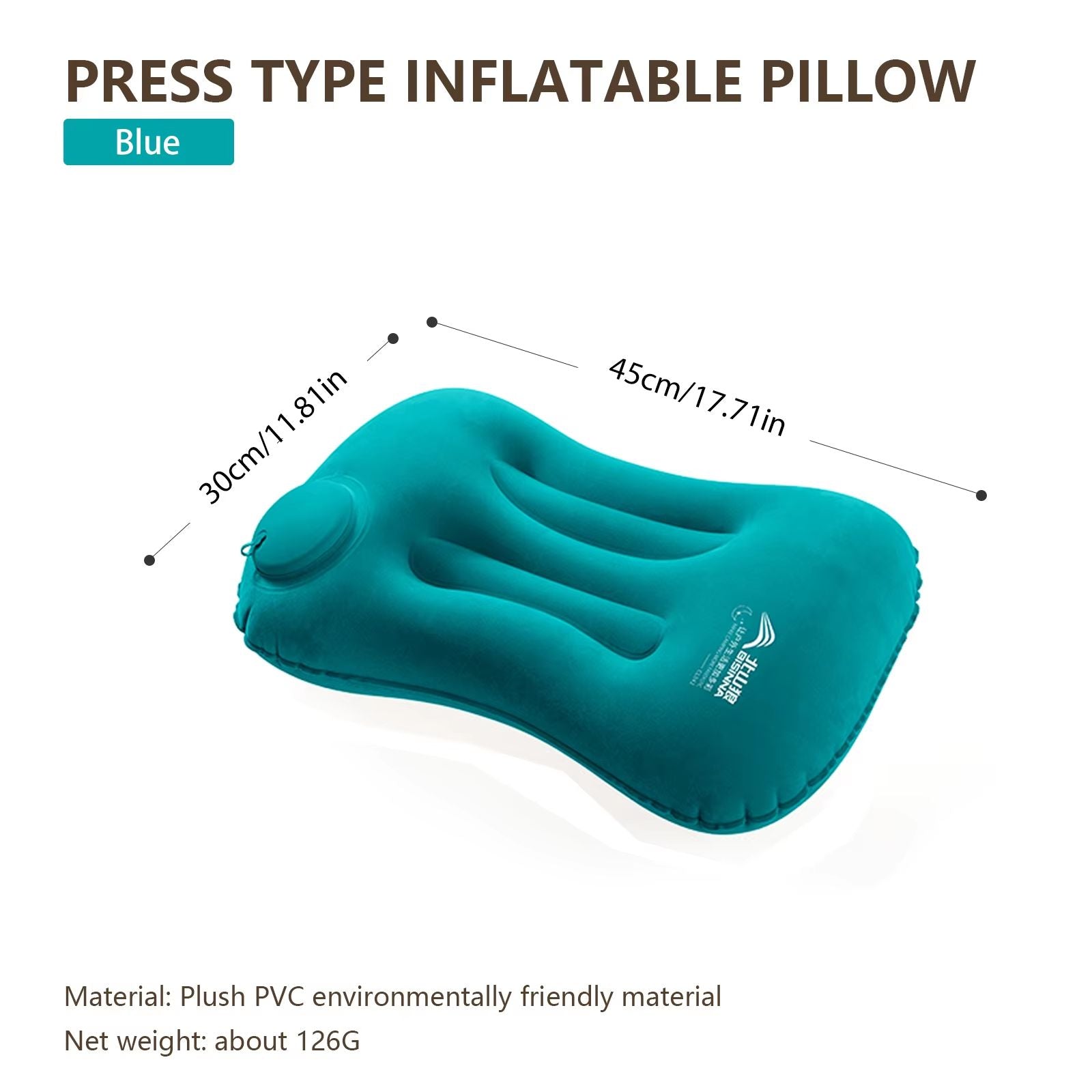 BISINNA Inflatable Camping Pillow  Ultralight Travel Air Pillow For Neck  Lumbar Support 7