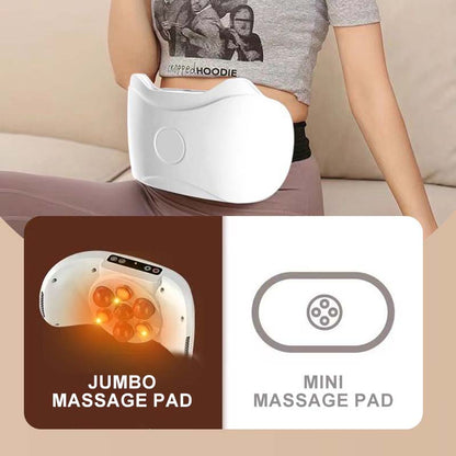 Waist Fitness & Weight Loss Abdominal Massager, Wireless Electric Body Shaping Instrument, Digestion & Fat Slimming Aid