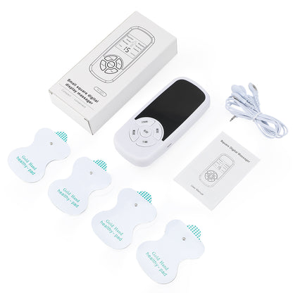 Digital Massage Tool Healthy Care Patchs, 6 Modes Tens Electric Massager for Back Waist Knee Full Body Stimulator