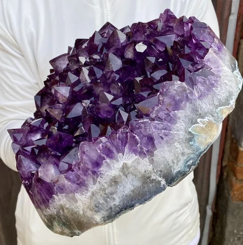 Natural Amethyst Quartz Crystal Cluster For Healing And Home Decoration 4