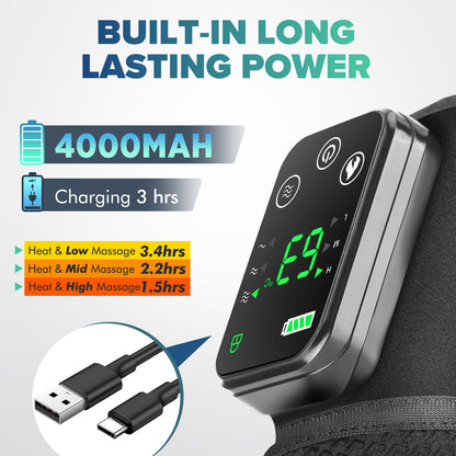 Blood Circulation Health Care, Warm Knee Shoulder Elbow Massager, Motorcycle Knee Pads Brace