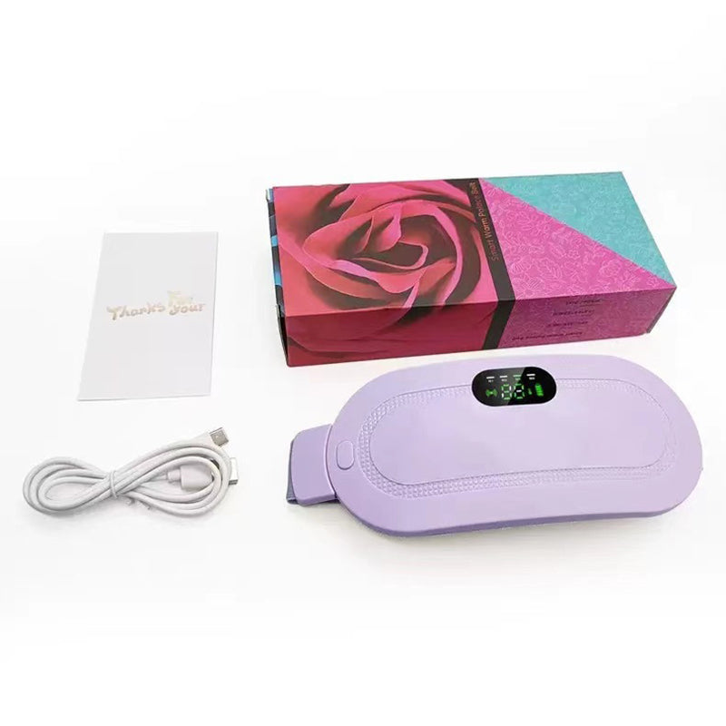 Portable Intelligent Heating Waist Massage Device Heated Warming Palace Belt For Girls During Menst 4