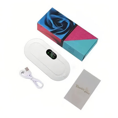 Portable Intelligent Heating Waist Massage Device Heated Warming Palace Belt For Girls During Menst 5