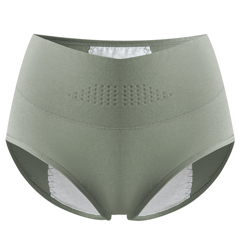 High Waist Leak Proof Menstrual Womens Panties Widen Period Cotton Underwear Physiological Female B 8