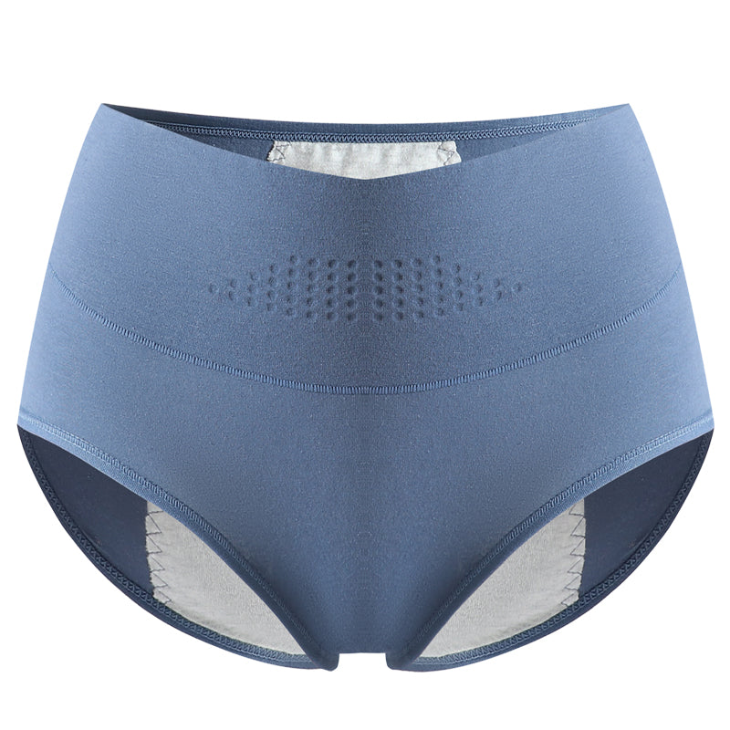 High Waist Leak Proof Menstrual Womens Panties Widen Period Cotton Underwear Physiological Female B 6
