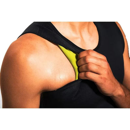 Mens Sauna Training Vest With Slimming Effect 4