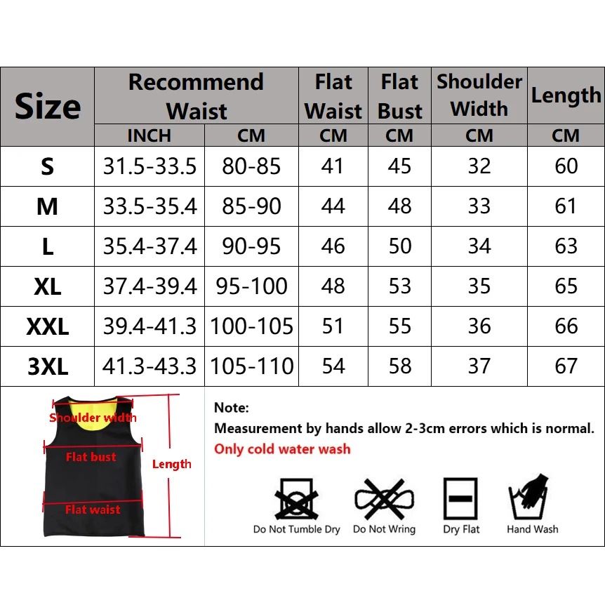 Mens Sauna Training Vest With Slimming Effect 5