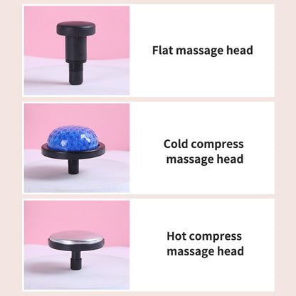 Relaxation Intelligent Exercise Fitness Massager, Professional Muscle Massage Gun with Cold Hot Compress, 6 Heads Fascia