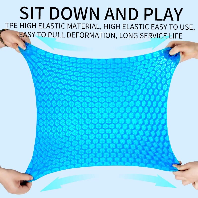 Summer Breathable Honeycomb Gel Seat Cushion, Relieves Tailbone Pain Back Pressure, for Home Office Wheelchair Car Seats