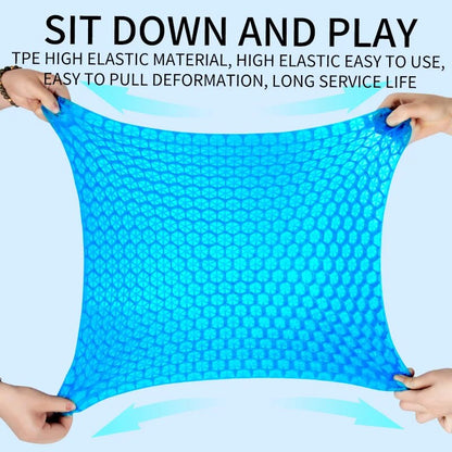 Summer Breathable Honeycomb Gel Seat Cushion, Relieves Tailbone Pain Back Pressure, for Home Office Wheelchair Car Seats