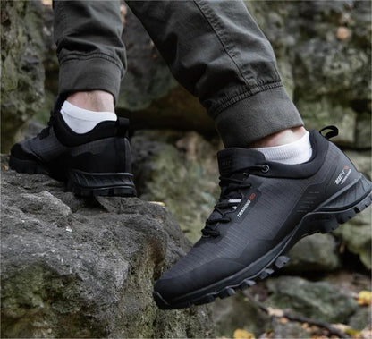 Mens Waterproof Hiking Shoes Anti Skid Outdoor Travel Sneakers