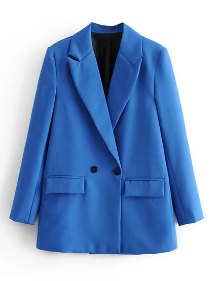 TRAF Womens Blazer Fashion Office Wear Jacket Outerwear Coat 2