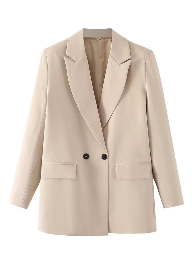 TRAF Womens Blazer Fashion Office Wear Jacket Outerwear Coat 3