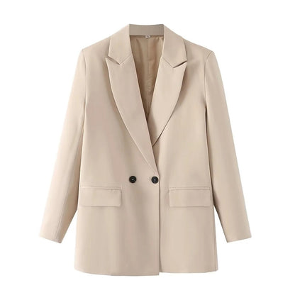 TRAF Womens Blazer Fashion Office Wear Jacket Outerwear Coat 10