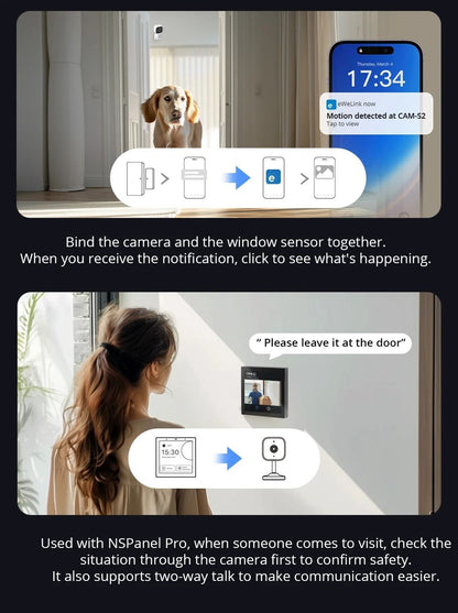 Sonoff Cam Slim Gen2 Smart Home Security Camera 1080P Human Detection 5