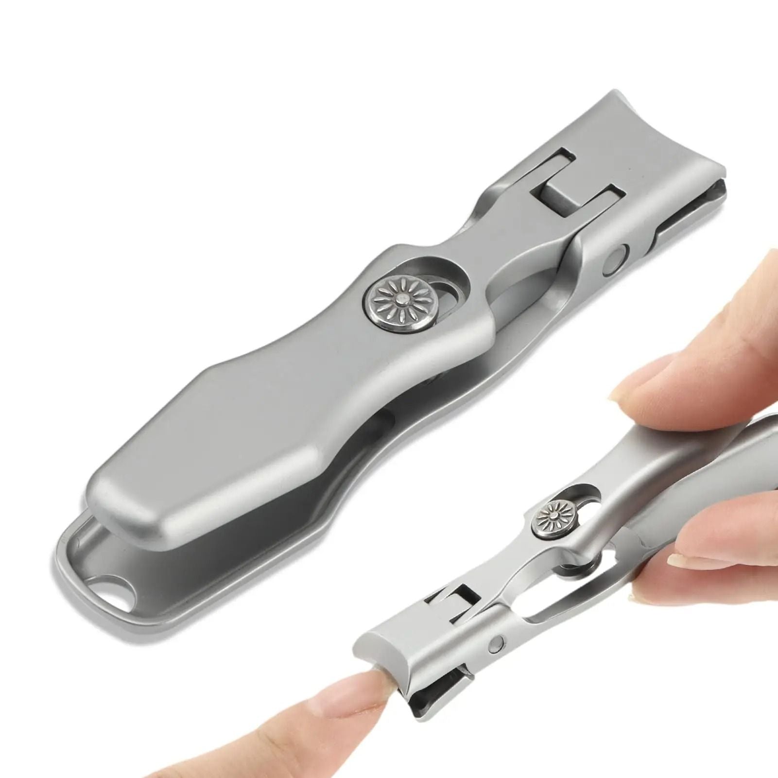 Ultra Sharp Stainless Steel Nail Clippers With Nail File 1
