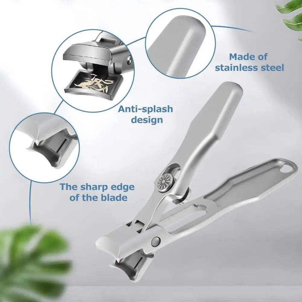 Ultra Sharp Stainless Steel Nail Clippers With Nail File 3