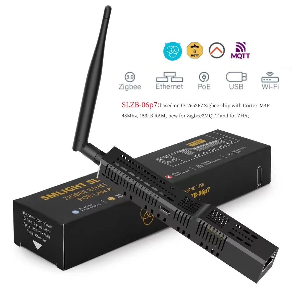 Zigbee To Ethernet WiFi USB Gateway With PoE Support For Smart Home Automation 9