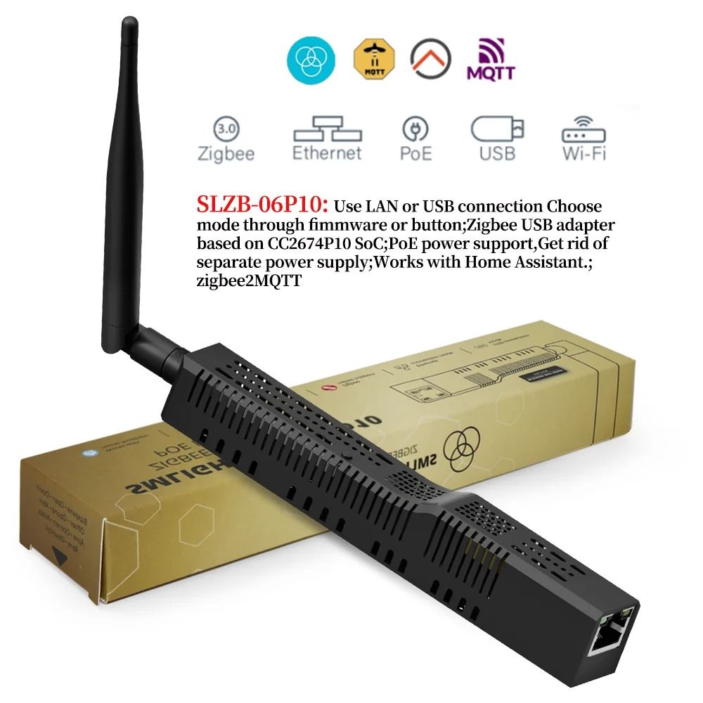 Zigbee To Ethernet WiFi USB Gateway With PoE Support For Smart Home Automation 10