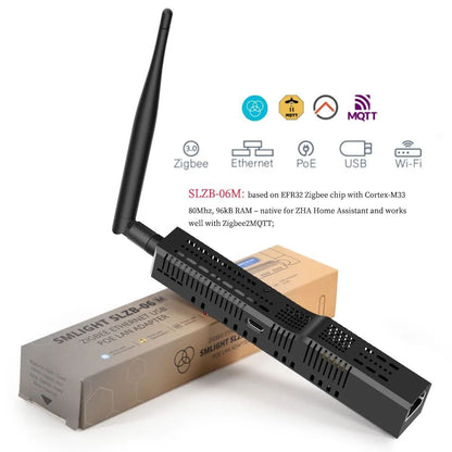 Zigbee To Ethernet WiFi USB Gateway With PoE Support For Smart Home Automation 8