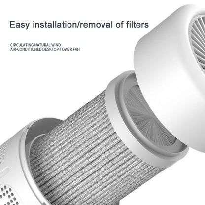 Mini Desktop Air Purifier With HEPA Filter And Negative Ion Technology 5