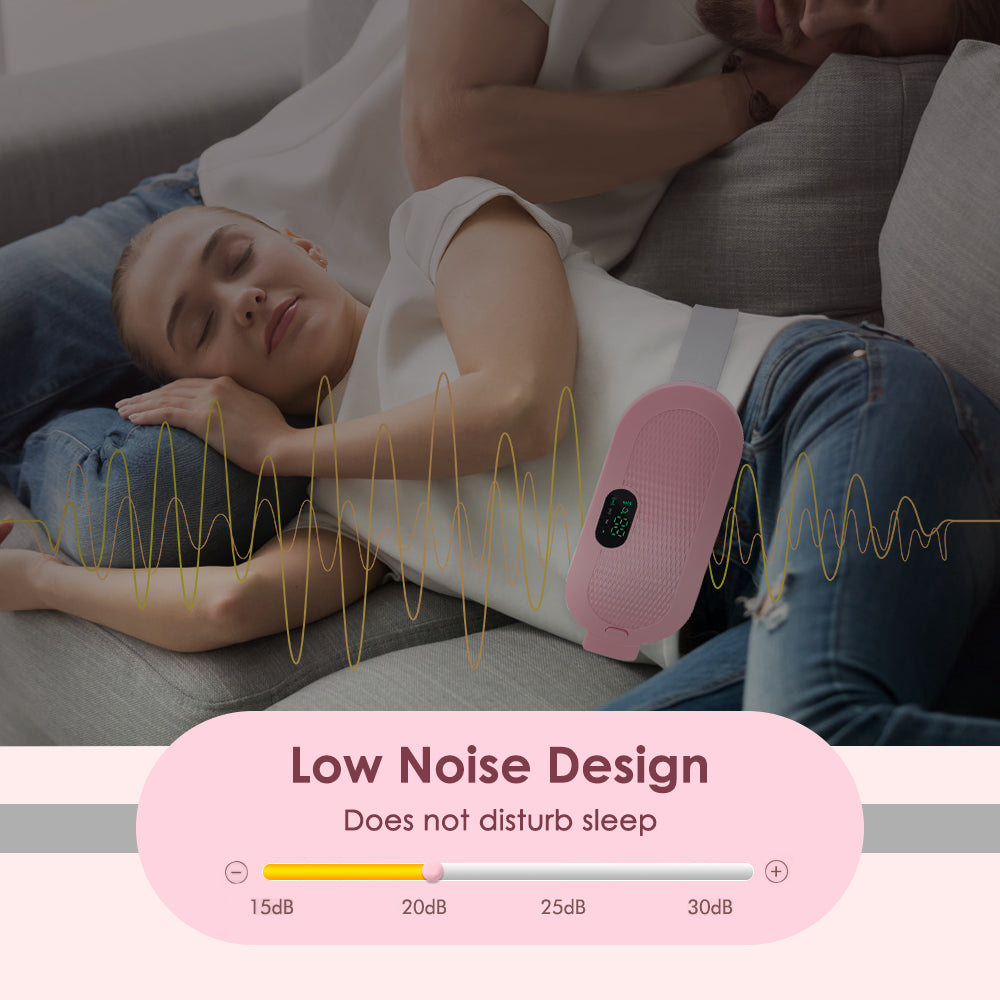 Intelligent Heating Waist Massage Device, Heated Massage Warming Palace Belt For Girls During Menstrual Period