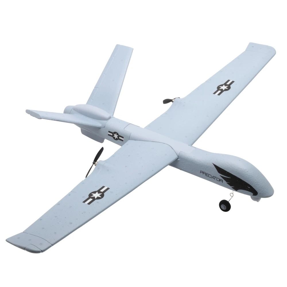Z51 RC Glider 24G 2CH Foam Hand Throwing Plane With LED Light 1