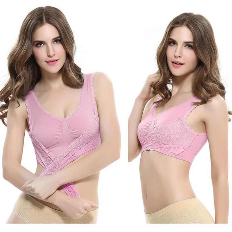 Cross Side Buckle Seamless Sports Bra 3