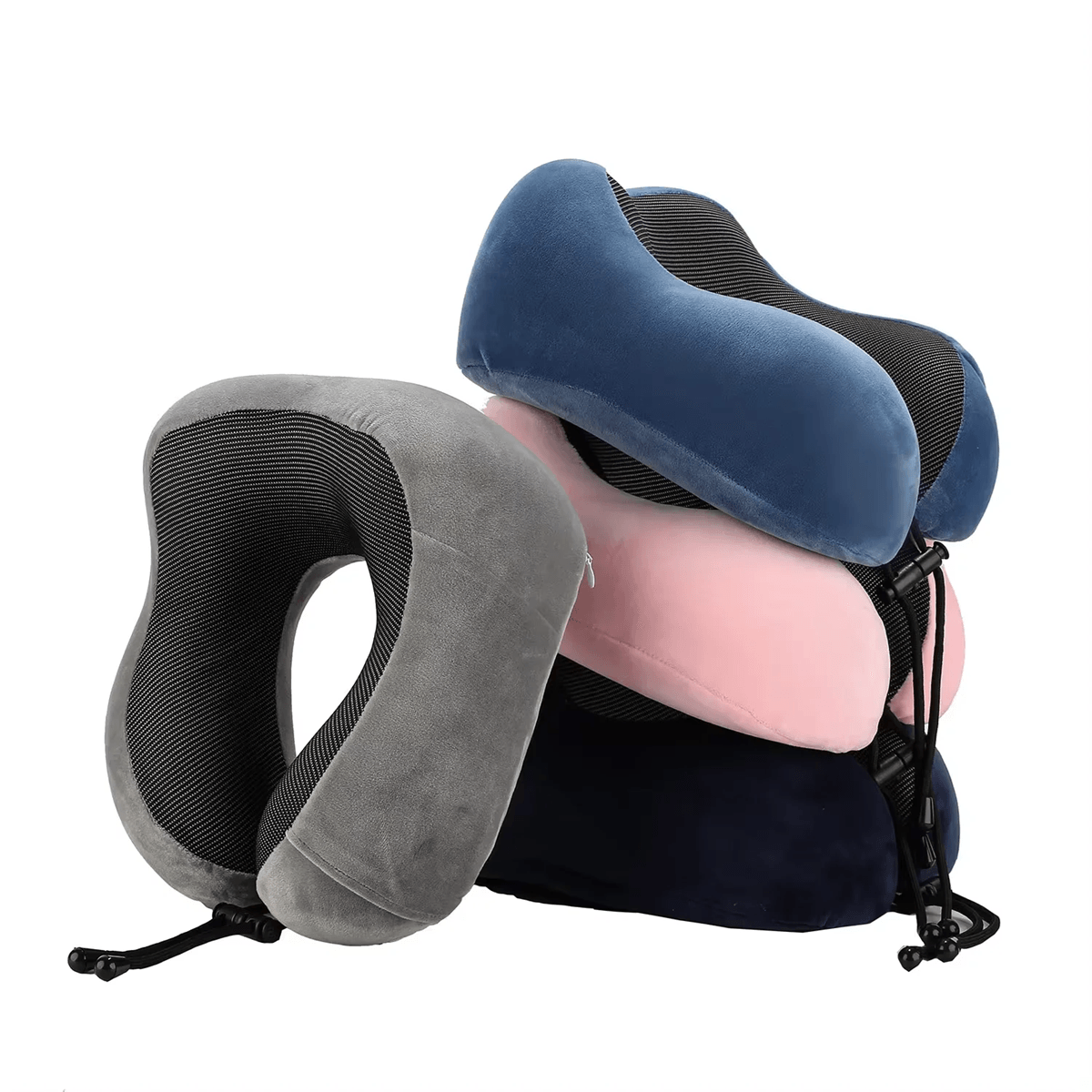 Memory Foam Travel Neck Pillow with U Shaped Support