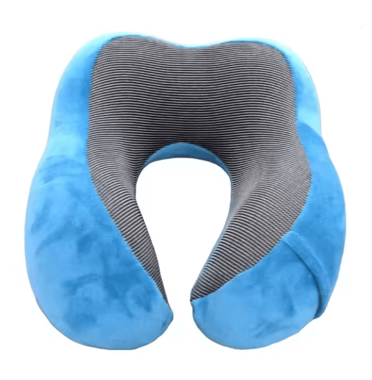 Memory Foam Travel Neck Pillow With U Shaped Support 2