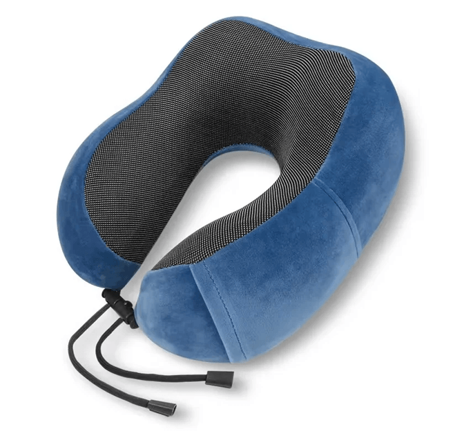 Memory Foam Travel Neck Pillow With U Shaped Support 4