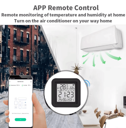 Smart WiFi Universal IR Remote With Temperature And Humidity Sensor 1
