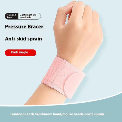 Compressed wrist support for women sports wrist protector, twisted tendon sheath relief, ideal for fitness badminton