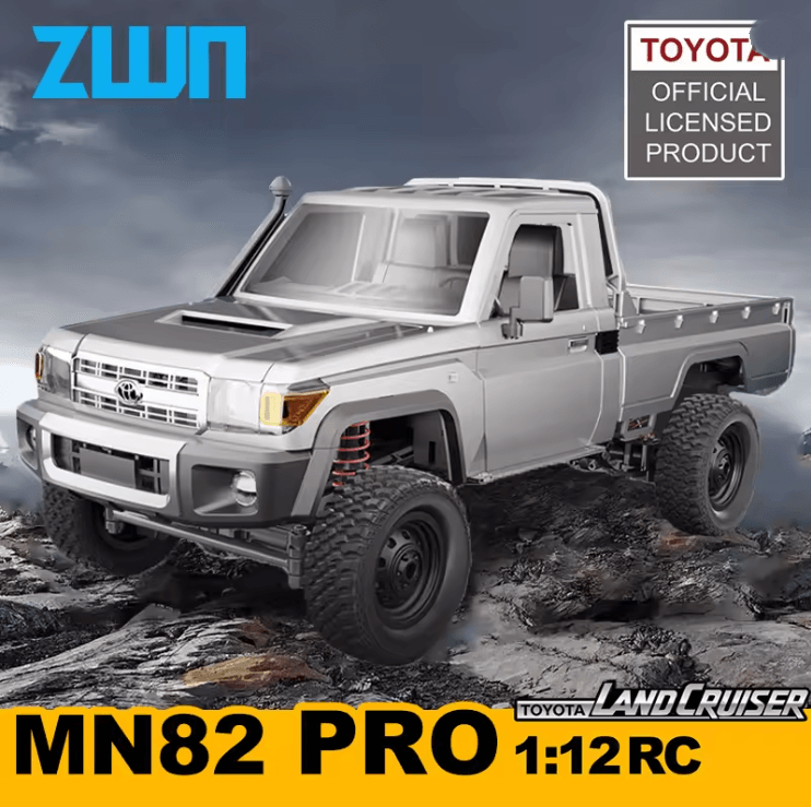 1 to 12 Scale RC Off Road Truck with 4WD and Controllable Headlights