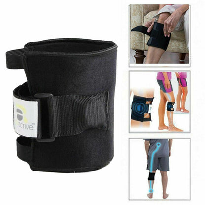 Sciatic Nerve Knee Brace Magnetic Therapy Stone, Back Pain Knee Acupressure Strap Relieve Tension Pad