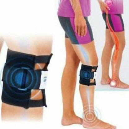 Sciatic Nerve Knee Brace Magnetic Therapy Stone Back Pain Knee Acupressure Strap Relieve Tension Pa 2