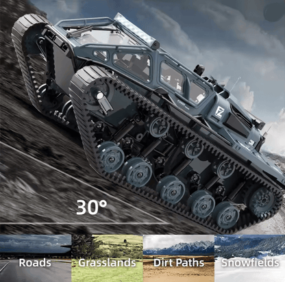 JJRC C8812 RC Tracked Tank With LED Lights Full Scale Model 1