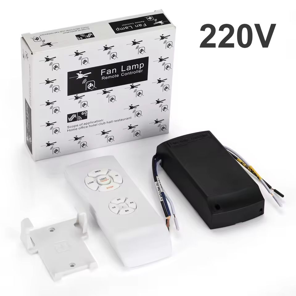 Universal Ceiling Fan Remote Control Kit With Timing And Speed Adjustment 7