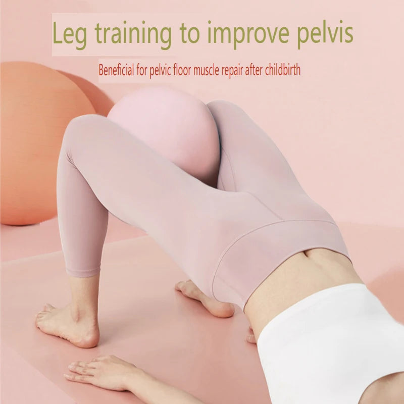 AntiExplosion Mini Ball Women Pilates Yoga Gym Fitness Ball Thickening Type For Legs Sculpting And  2