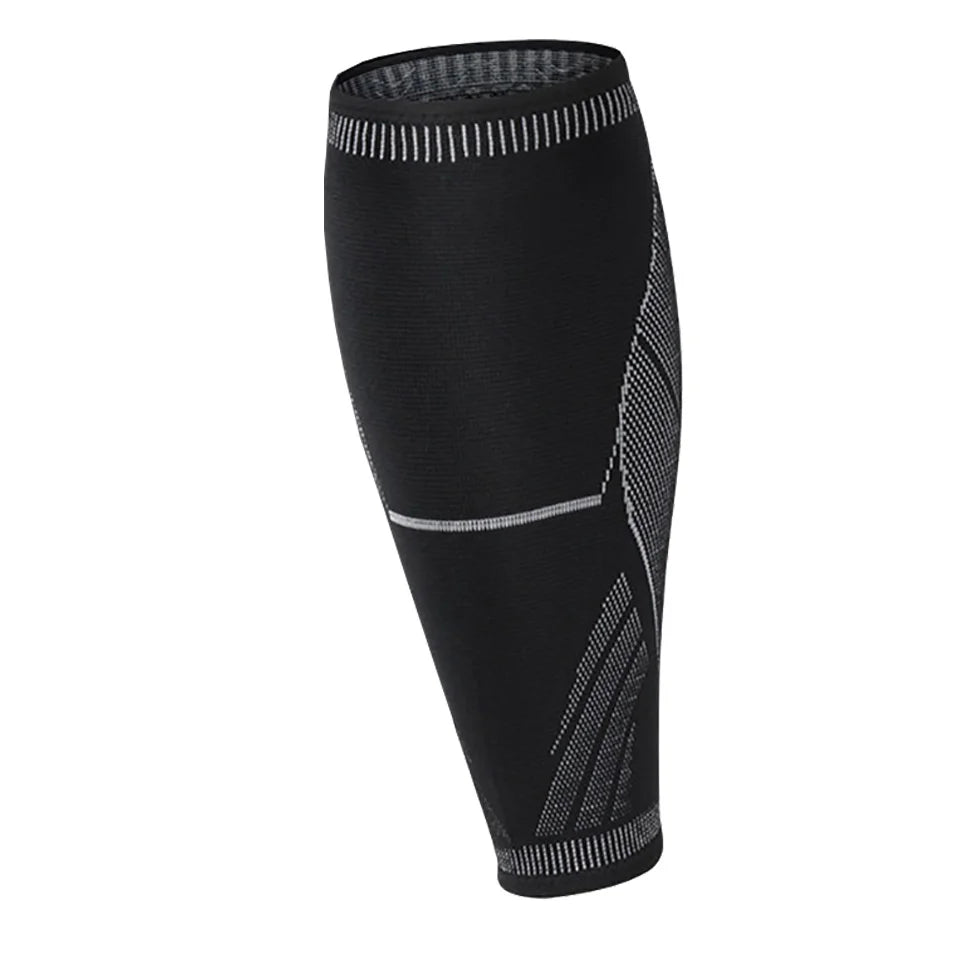 Leg Calf Knee Elbow Compression Sleeves, Running Athletics Safety Pads Protection Unisex Shin Splints