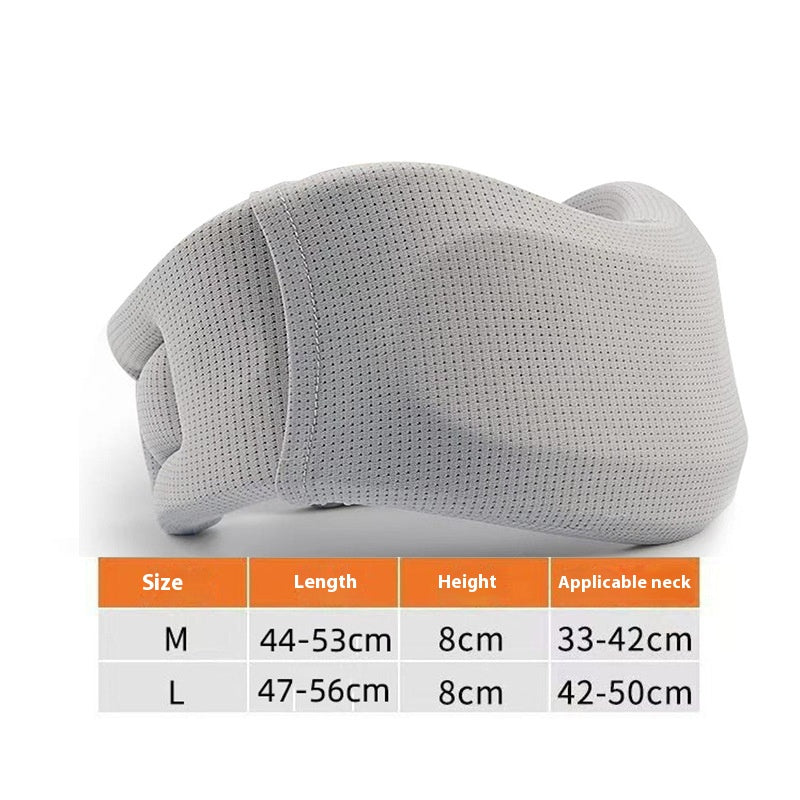 UShaped Pillow Ice Silk Neck Protector Neck Support Tool Anti Forward Leaning Office Support Neck A 4