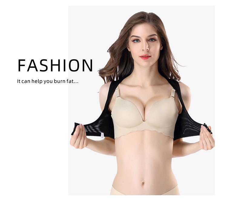Posture Corrector Belt Back Shoulder Support, Invisible Body Shaper Corset Women Chest, Brace Posture Correction