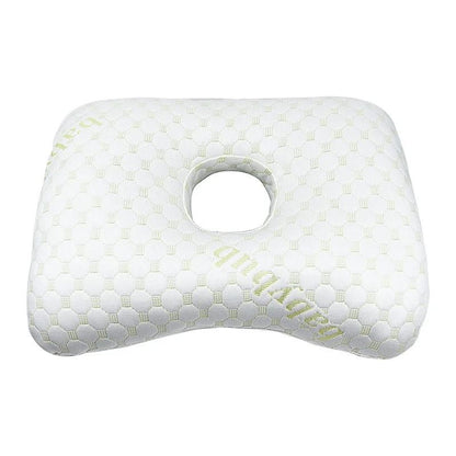 Bamboo Fiber Single Hole Ear Pillow For Side Sleepers 6
