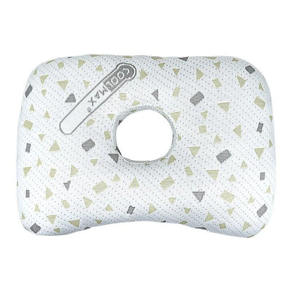 Bamboo Fiber Single Hole Ear Pillow For Side Sleepers 7