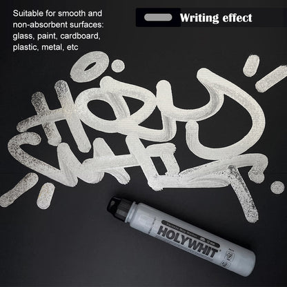 50ml Paint Pen, Oil Based Paint Markers for Rock Painting, Graffiti, Wall Art, Waterproof Permanent Marker Pen for Craft