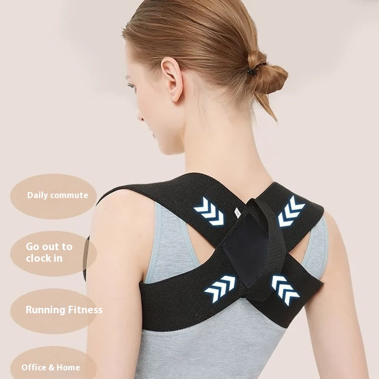 Adjustable Back Posture Corrector Brace for Men, Upper Back Support, Shoulder Brace, Back Straightener