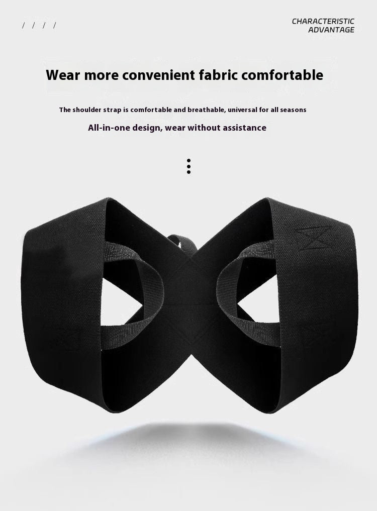 Adjustable Back Posture Corrector Brace For Men Upper Back Support Shoulder Brace Back Straightener 3