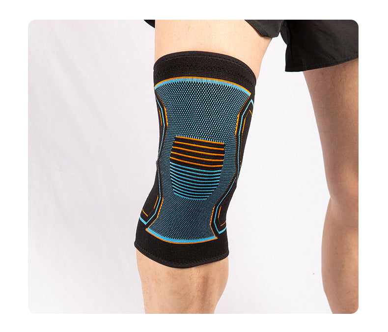 Elastic Compression, Four Sided Knitted, Sports Knee Pads, Wholesale Protection Knee